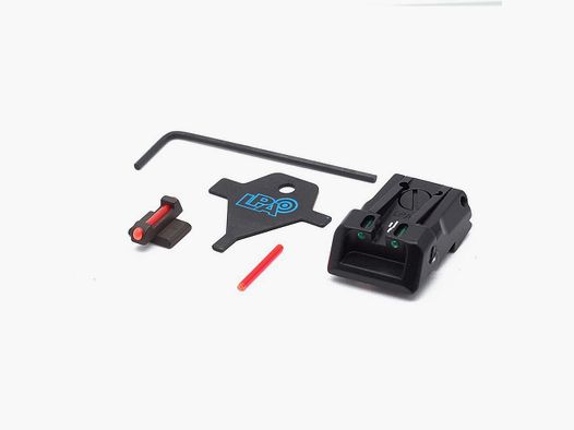 Juego de mira ajustable LPA SPF09KI para Kimber 1911