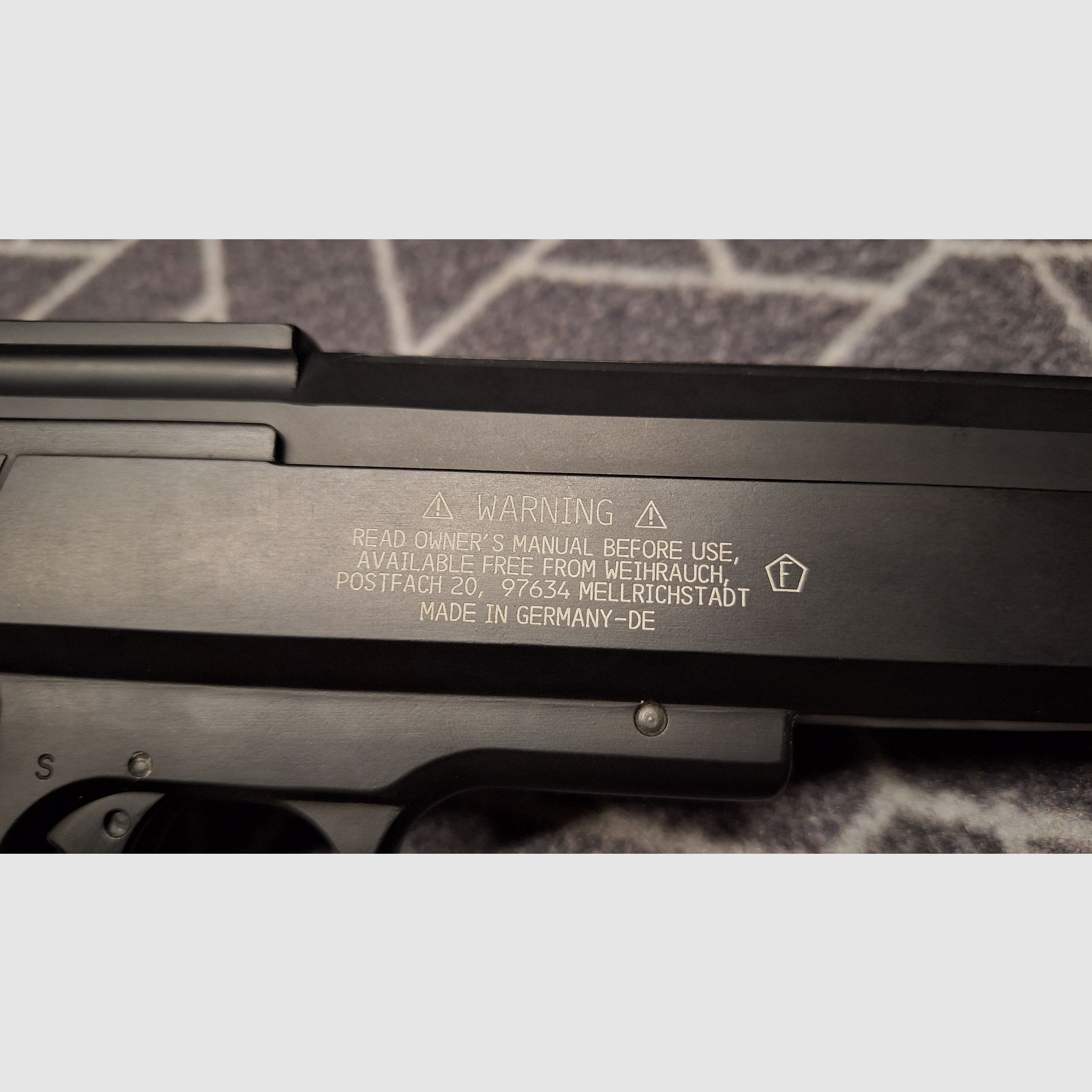 Weihrauch HW 75 Match caliber 4.5 mm - as new!