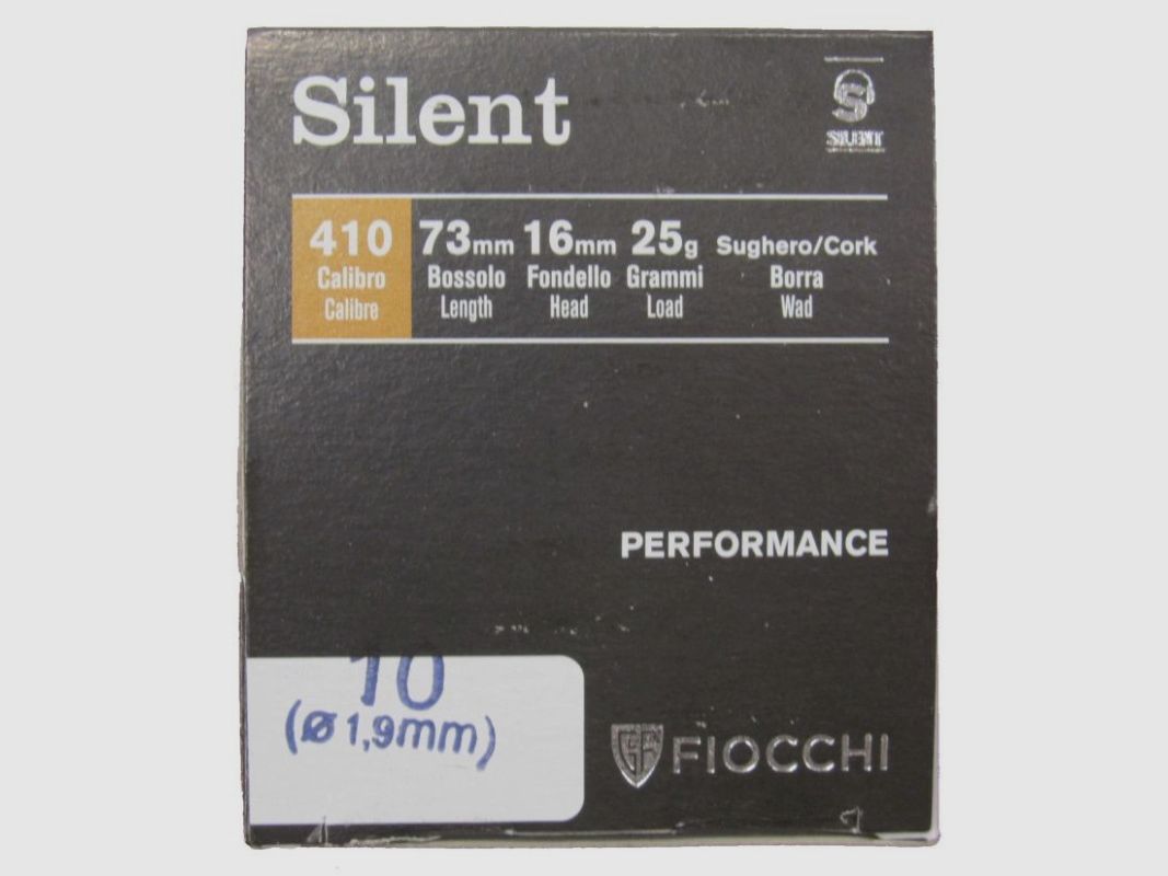 FIOCCHI CARTOUCHES BALLES 410 P10
