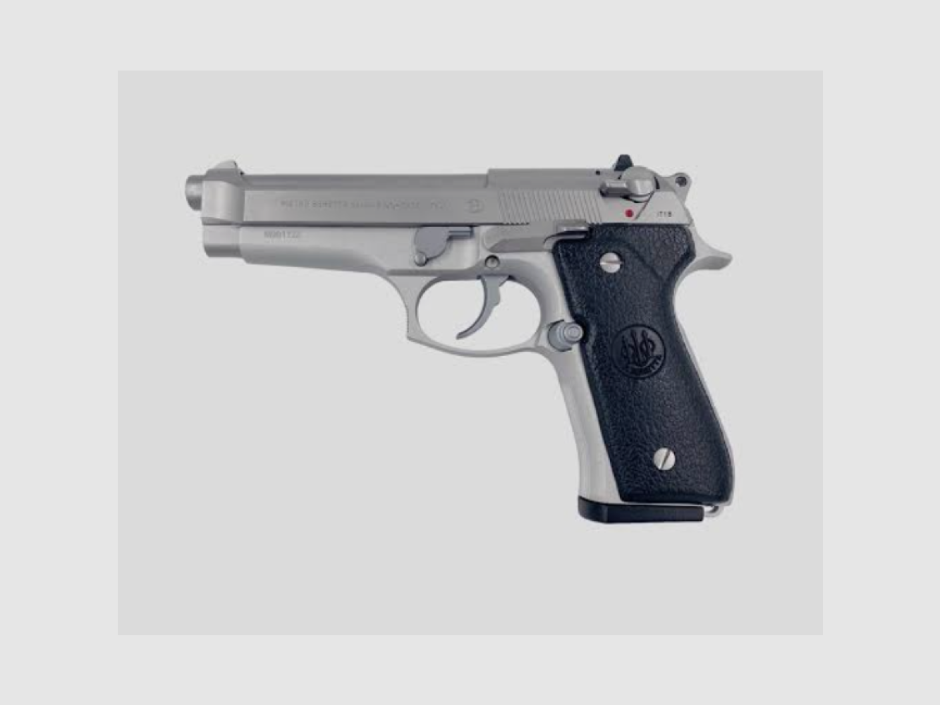 Beretta 92FS Inox, cal. 9x19, SA/DA, 15 colpi, Made in Italy