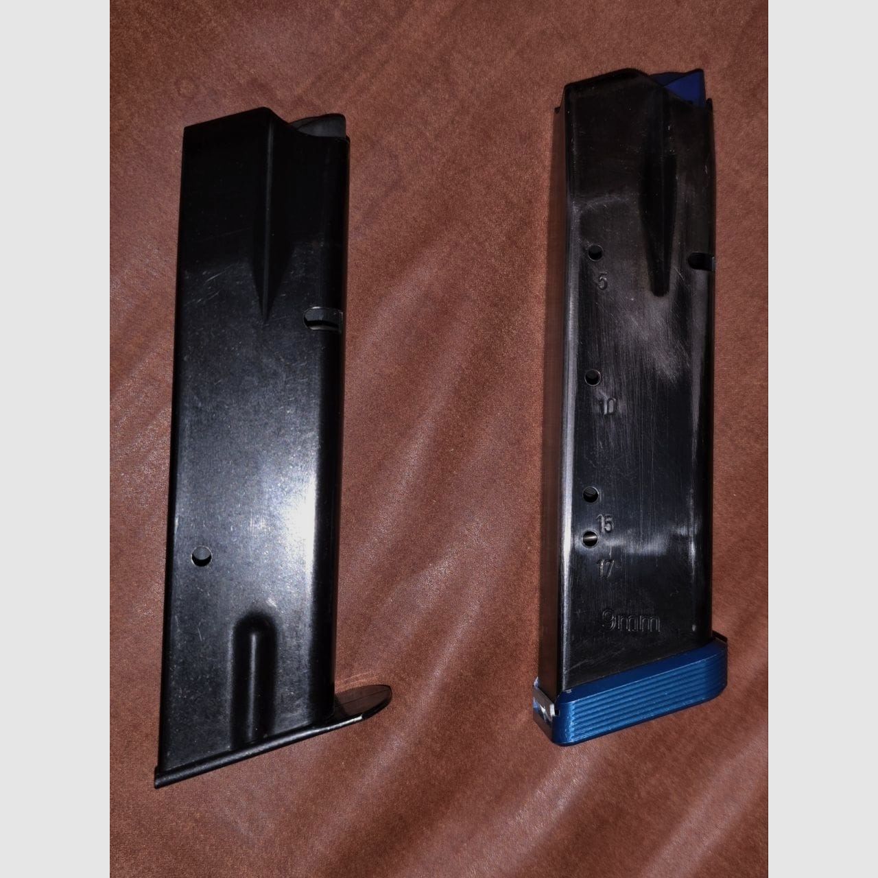 Revistas usadas de 9mm para CZ75 Shadow (1) SP01, a 30,- cada una