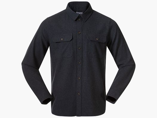 Bergans Nordmarka Flanellhemd Herren Marineblau S