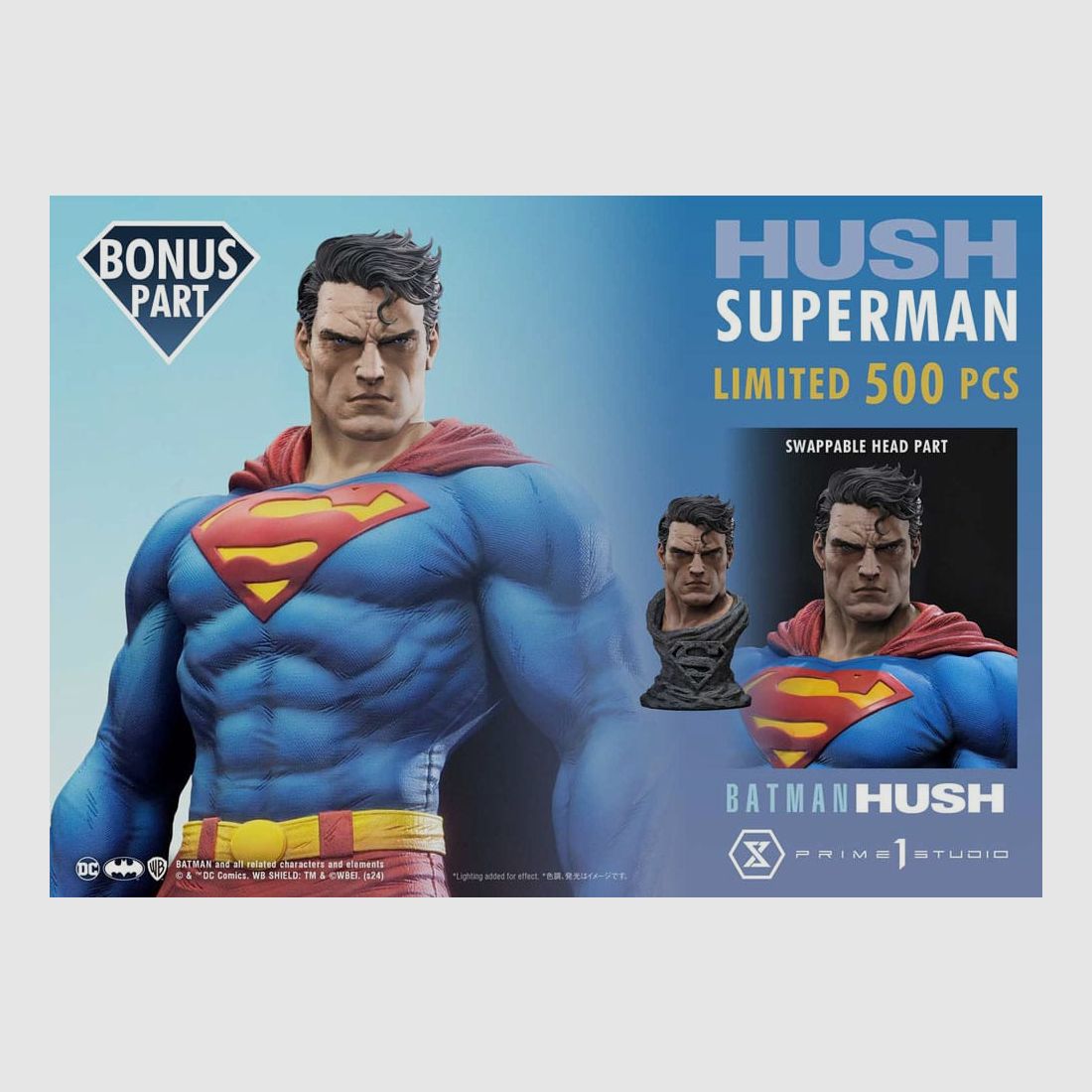 DC Comics Premium Masterline Series Statue 1/4 Batman: Hush (Comic) Superman Bonus Version 77 cm | 43365