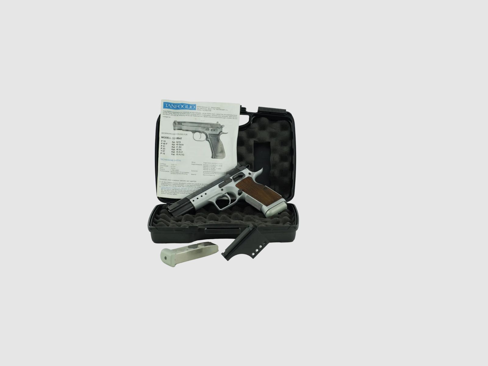Tanfoglio P19 Limited Dual Tone 9mm Luger #d'occasion & en très bon état