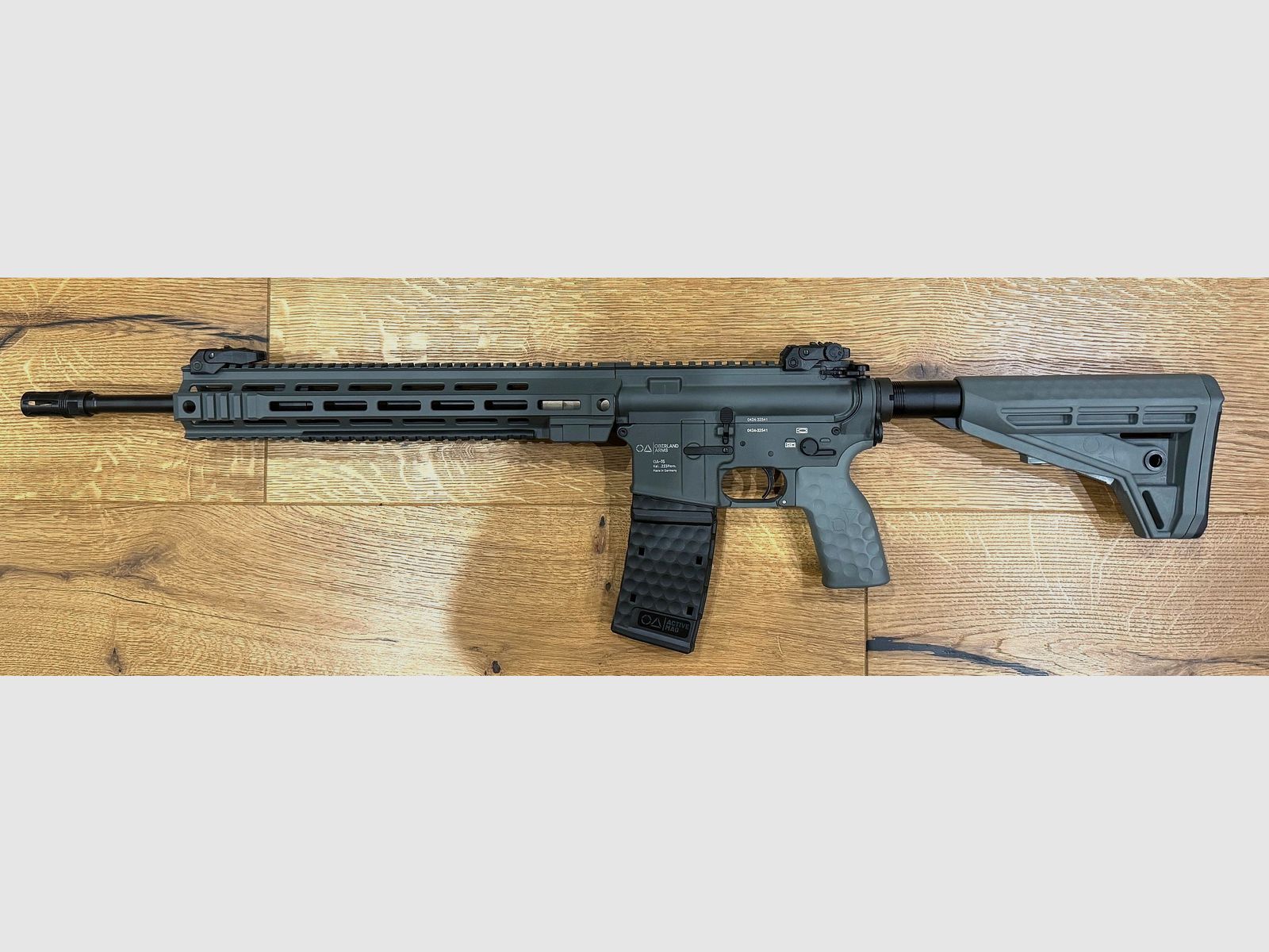 Oberland Arms OA-15 SL16, Lauf 16,75" battleship grey