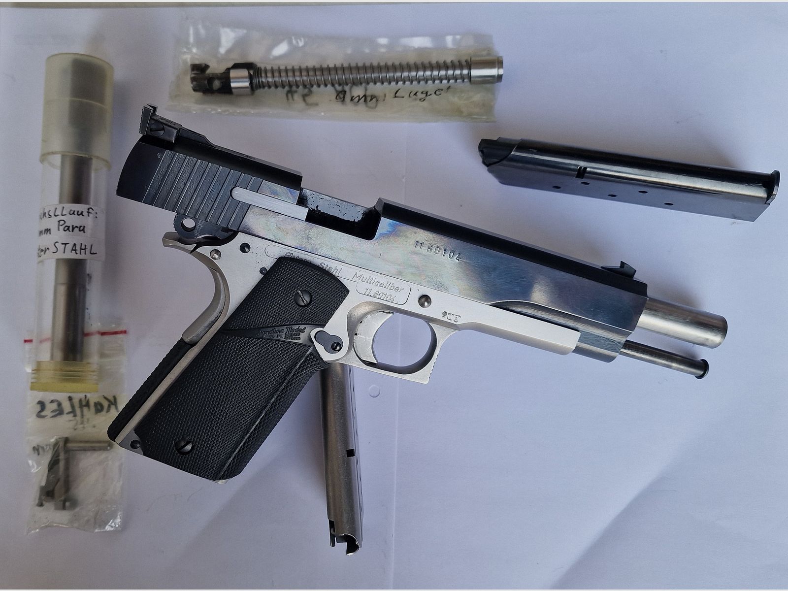 Peters Stahl Multical 45AUTO mit Wechselset 9luger 