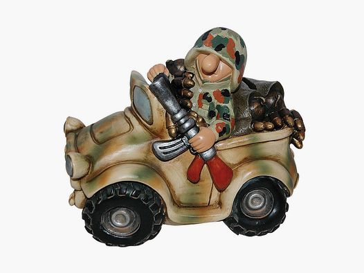 Fun Division Soldat véhicule tout-terrain tirelire camouflage FDF4