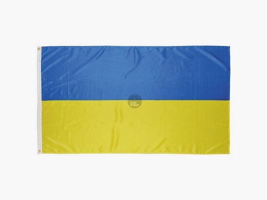 Fahne, Ukraine,Polyester, 90 x 150 cm