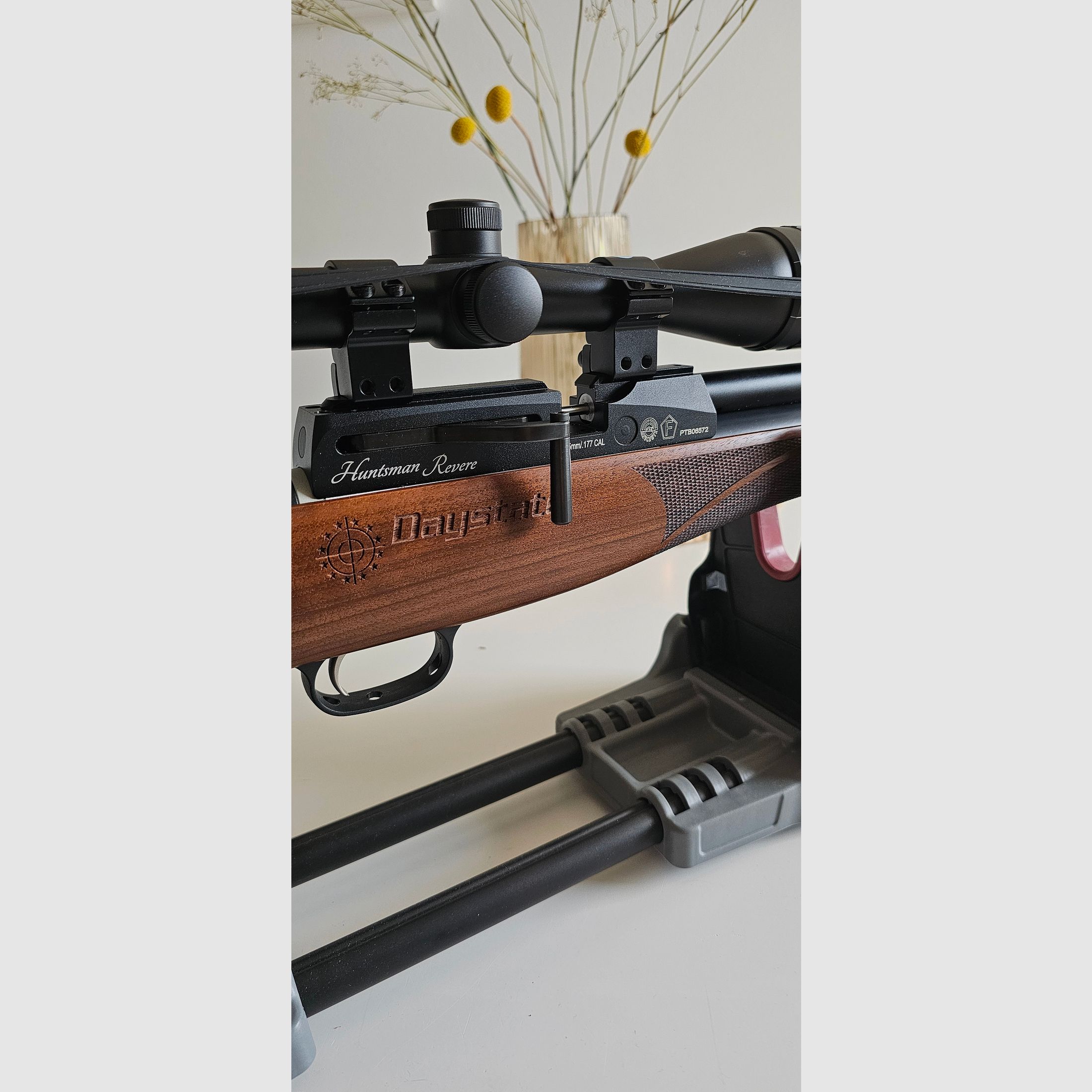 Daystate Huntsman Revere destra in noce