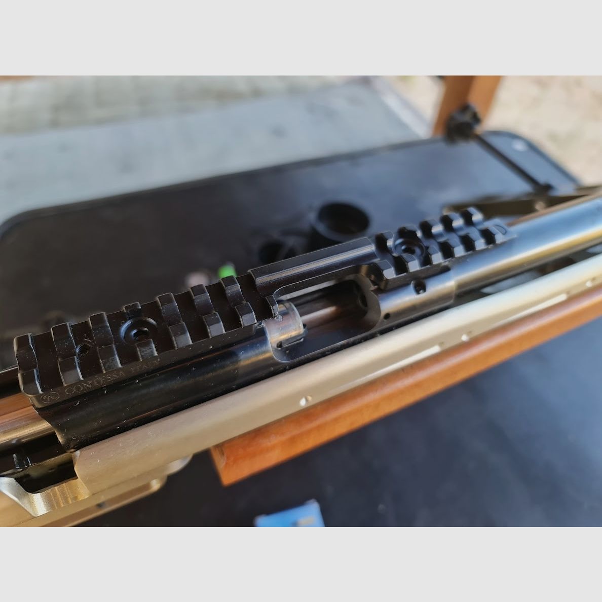 Stalen Picatinnyrail Anschutz 54-64 0MOA (PH29 ) – nieuw model