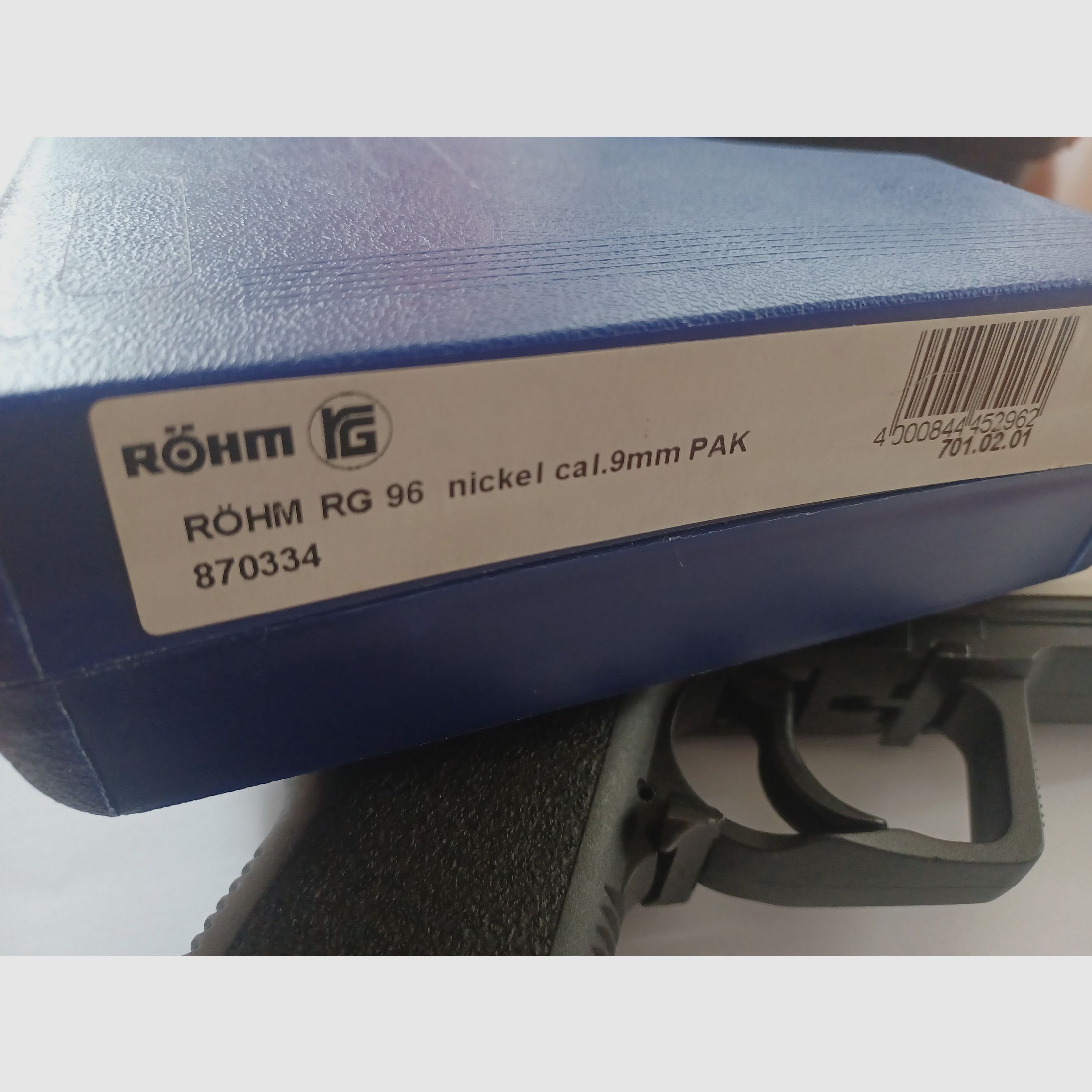 Röhm RG 96 nickel cal. 9mm P.A.K.