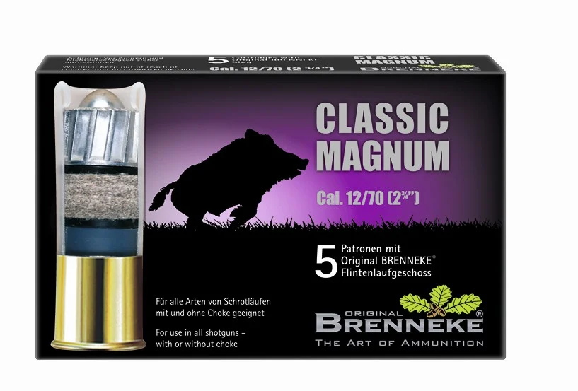 Amunicja Brenneke kal. 12/70 Classic Magnum (5szt) 31,5g, zdjęcie 1 z 3