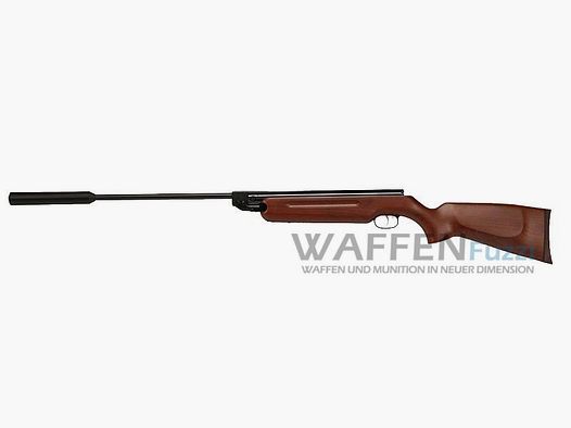 Weihrauch HW 35K Weitschuss Luftgewehr Kaliber 4,5mm Diabolo + Schalldämpfer