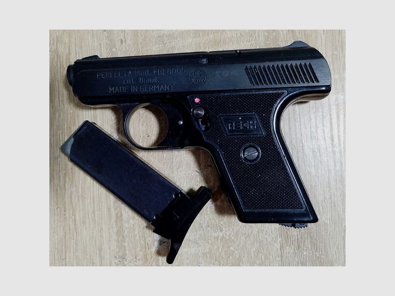 Reck FBI 8000 Kal. 8 mm Knall im PTB 387/2