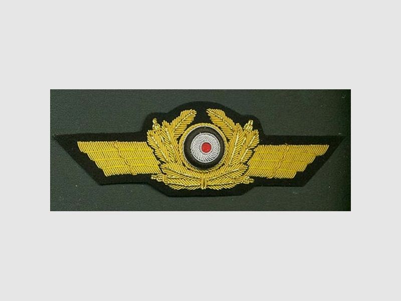 Mützen-Schwinge für Gereral-Schirmmütze Luftwaffe Repro !!!
