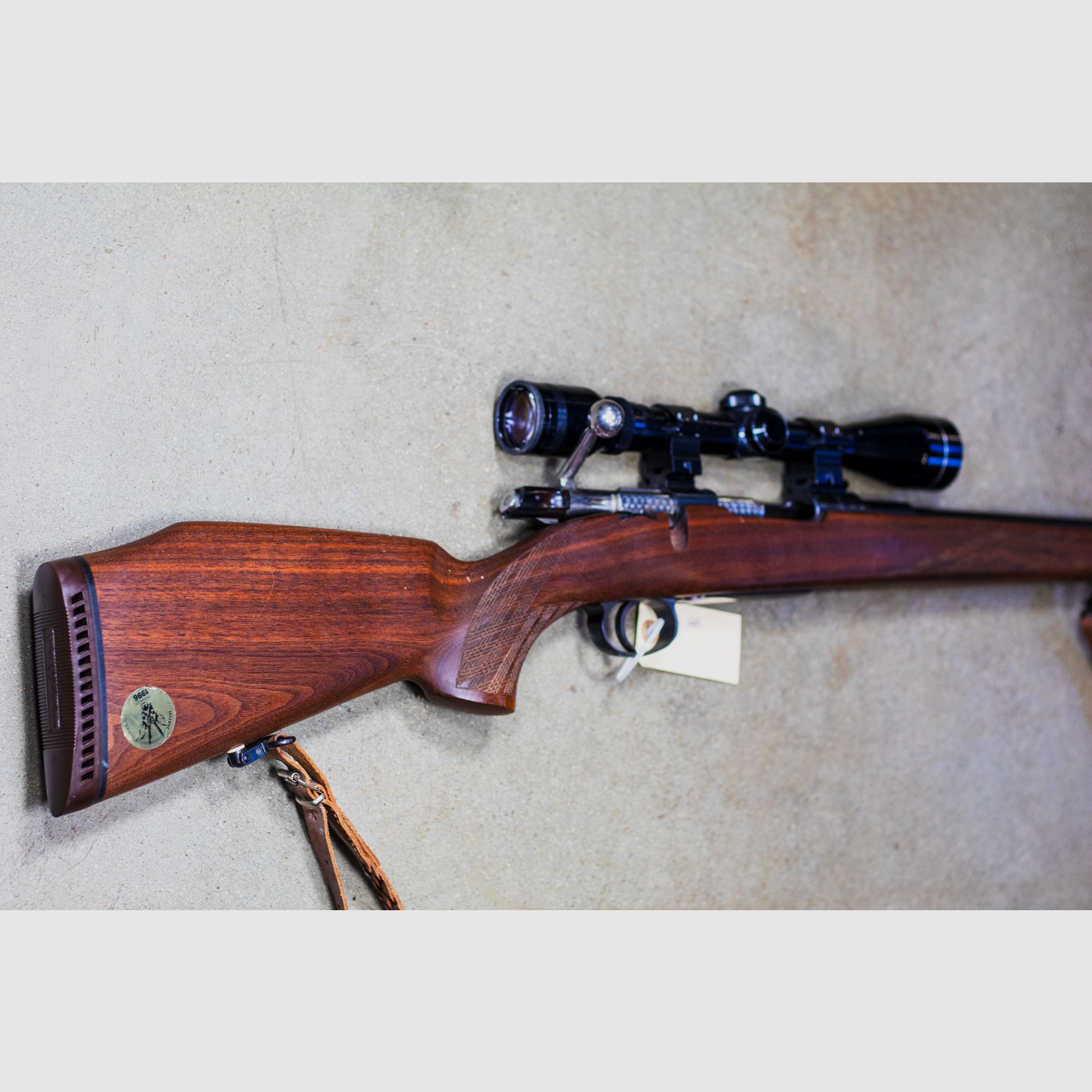 Brugt Husqvarna kaliber 6.5x55 med kikkert, billede 4 af 4