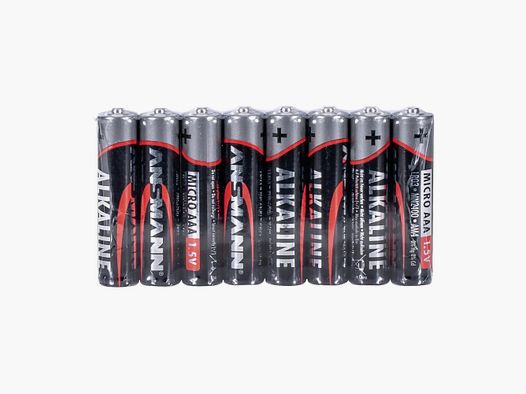 Ansmann Batterie Alkaline AAA 1.5 V 8er Pack