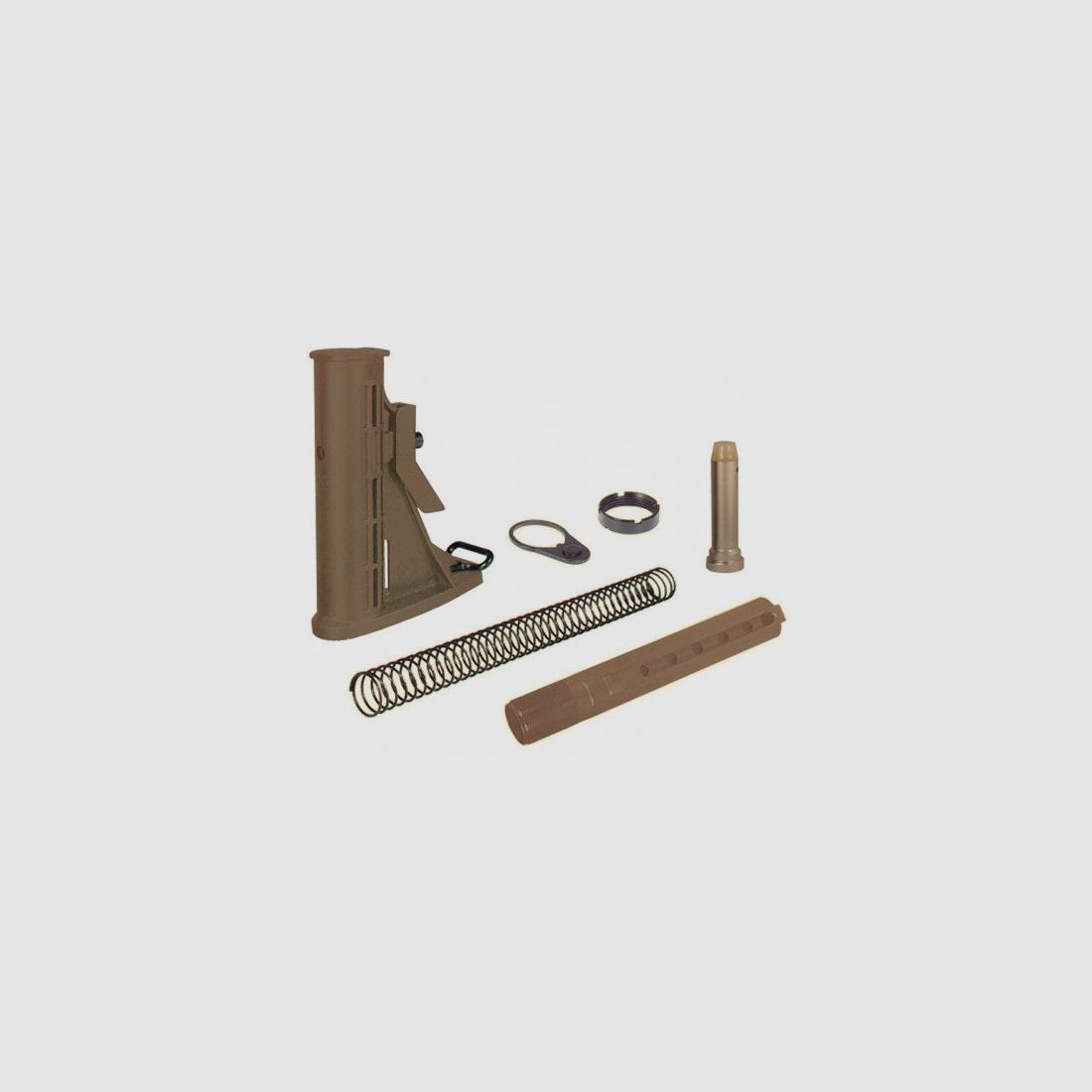 UTG Pro 6-Positionen Schultersttzen-Set, FDE