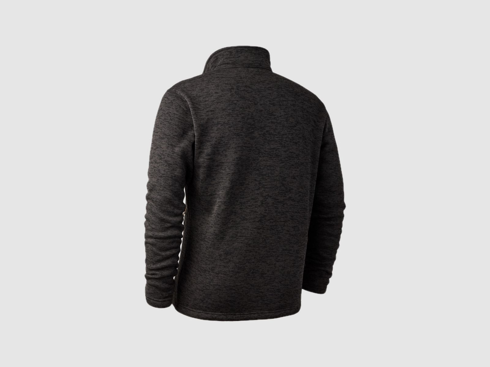 DEERHUNTER Sarek Strickjacke Dark Grey melange