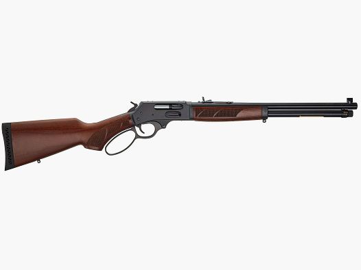 Henry Repeating Arms Stalen Leveractie Zijpoort .45-70 Govt. / 18,43" / 4+1 Onderhevelrepeteergeweer