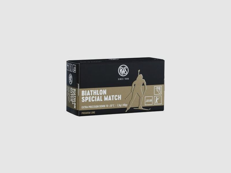 RWS .22 BIATHLON SPECIAL MATCH 2,6g/40gr