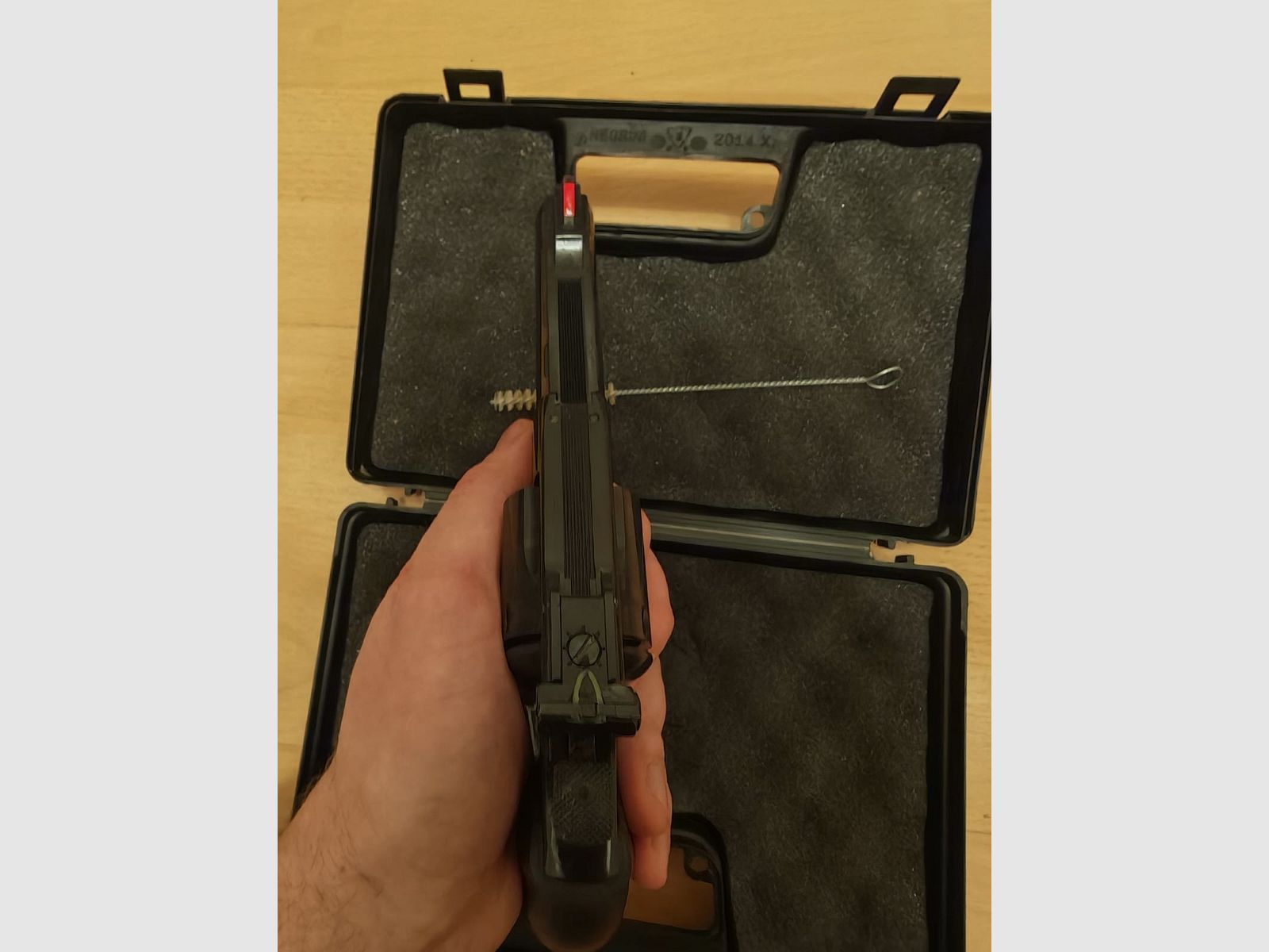 ME (incenso) Bull-Barrel | 4 " pollici canna | Cal. .22 / 5,5 mm LEP revolver con grilletto a scarpetta | ampia piastra del cane | mira notturna | set tamburo in acciaio | versione speciale