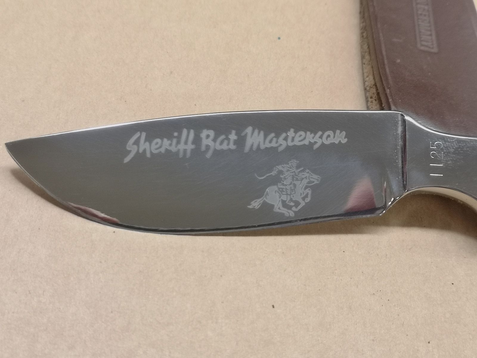 Jagdmesser Sheriff Bat Masterson 