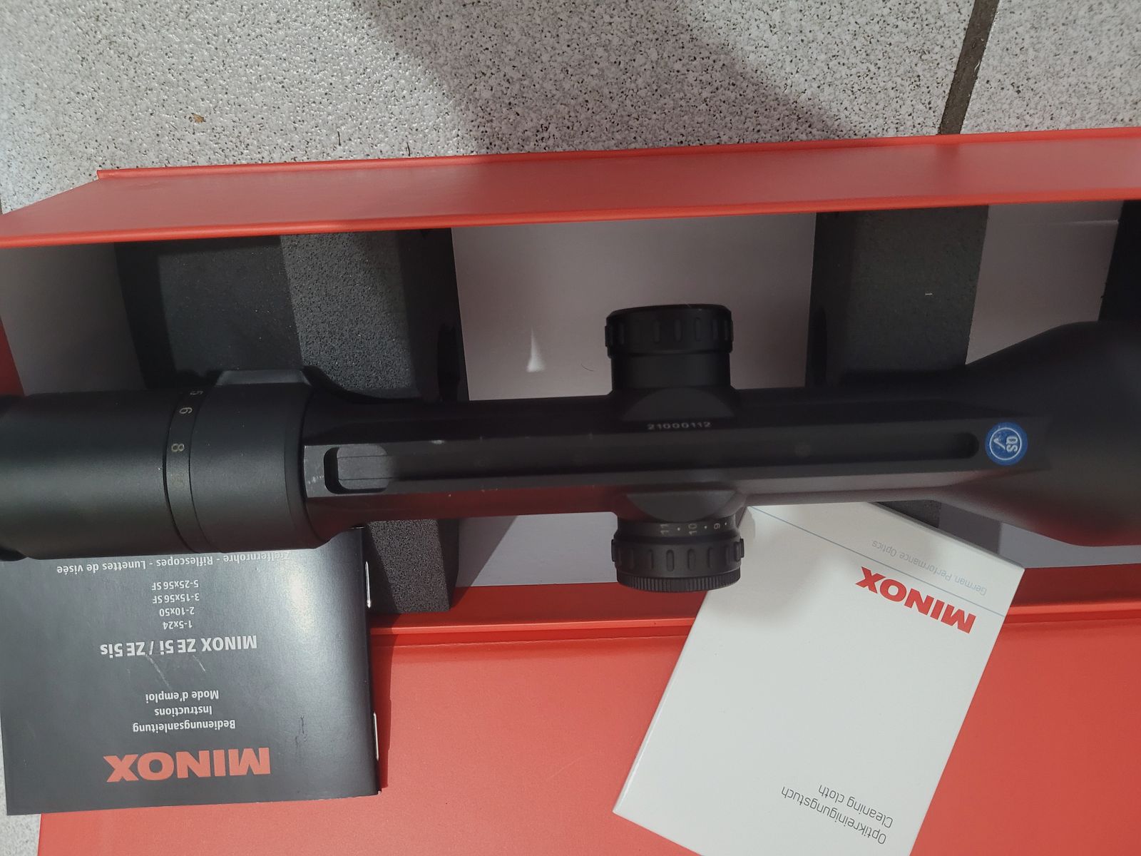 Minox 2-10x50 ZE5i S mit Schiene inkl. MAK BSM Blaser neuwertig!!!