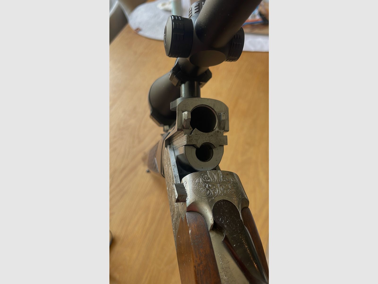 Bockbüchsflinte Antonio Zoli  7x65r  12/70  met Kahles Helia met LP