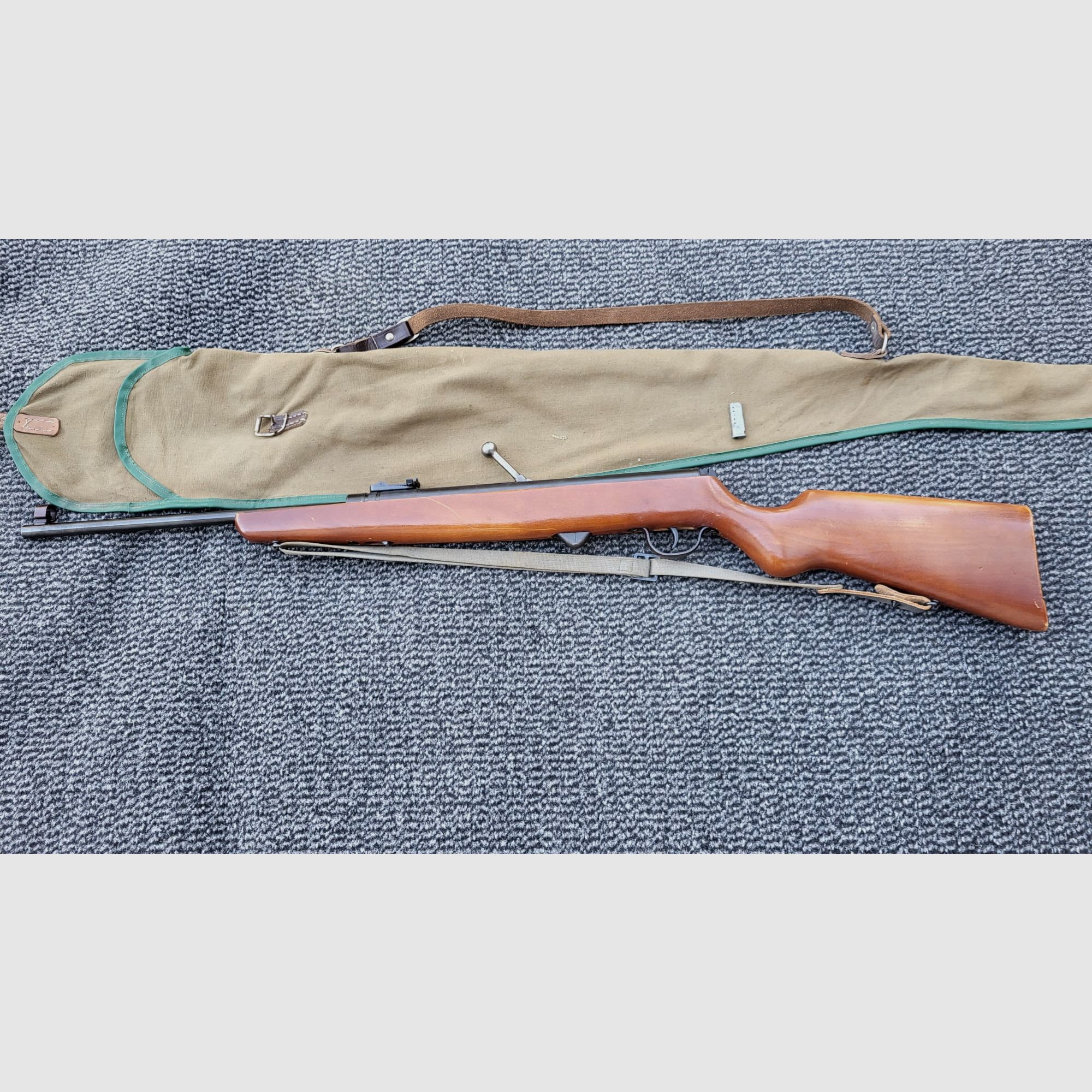 DDR Luftgewehr mit Magazin von Haenel Suhl Modell 310, Bild 1 von 5