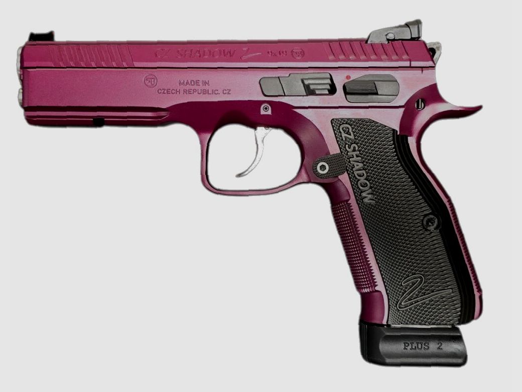 PURPLE EDITION: CZ Shadow 2 inkl. Barrel Bushing 9mm Pistole Sportpistole sofort verfügbar, Versand +25€