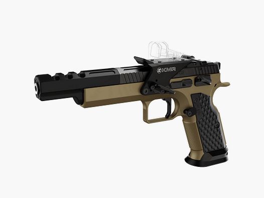 KMR S-02 .22 LR OPEN OR, SA, 10R, Bronze-Black, 6,7″ barrel