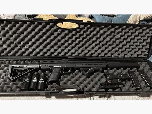 Airsoft Novritsch SSX303 + akcesoria