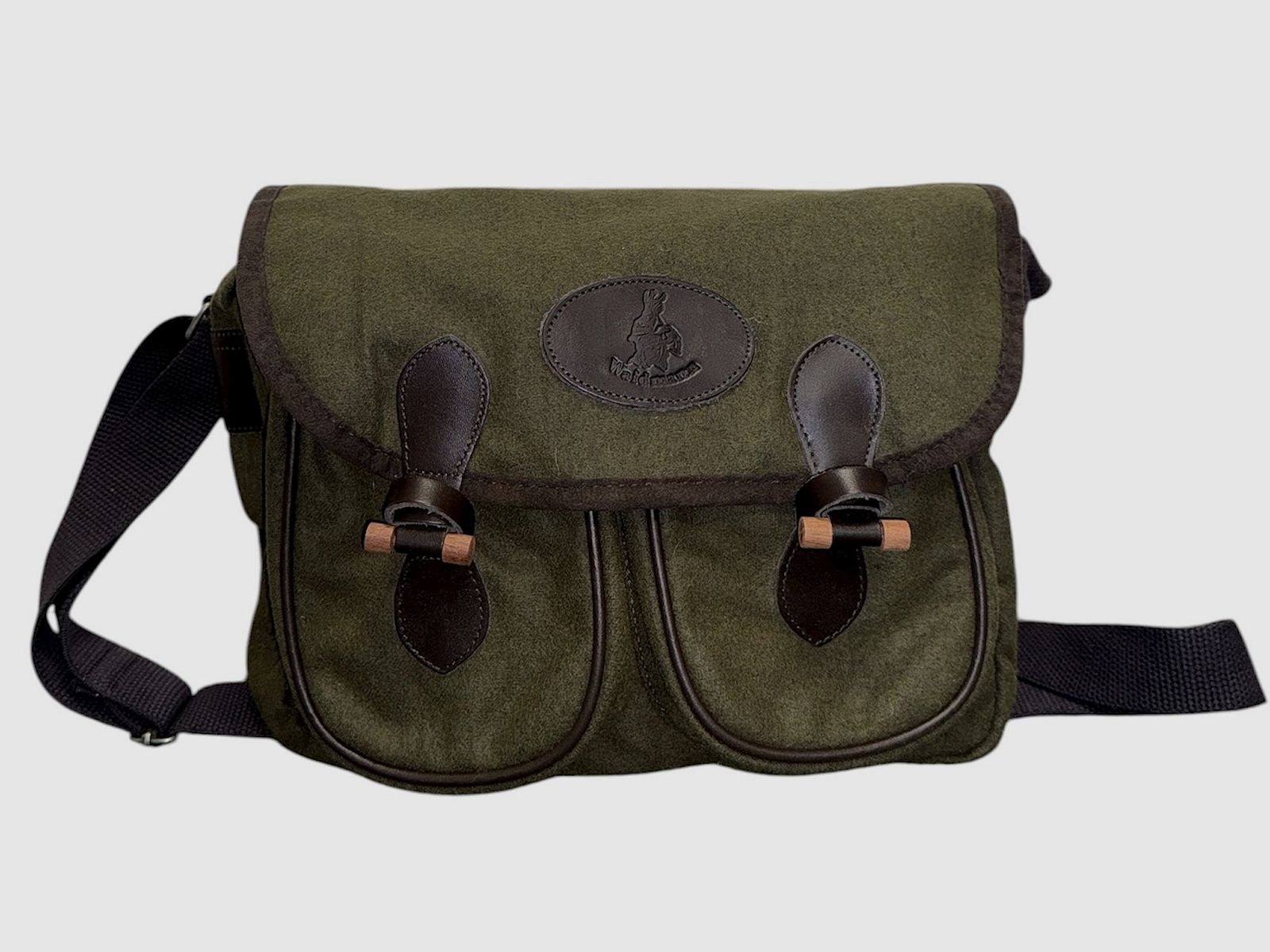 Waidmann Loden Borsa da caccia a tracolla – verde, immagine 2 di 14