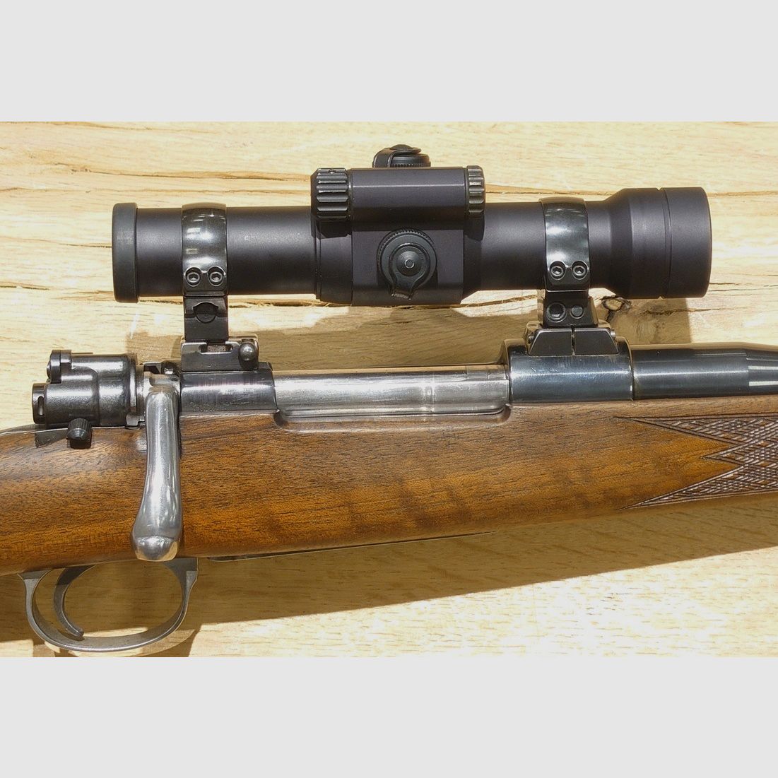 Repetierbüchse Mauser DWM Mod. 98er Kal. 9,3x62 Aimpoint 7000L 