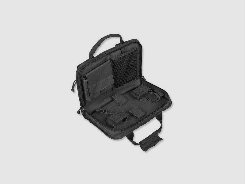 Housse Etuis de transport Tactique 2 armes de poing noir, image 1 sur 6