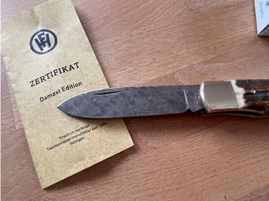 2 Hartkopf Damast Klappmesser