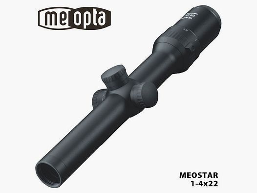 MEOPTA MEOSTAR R1r 1-4x22 RD/MR retícula iluminada K-Dot 2 nivel riel interno Zeiss