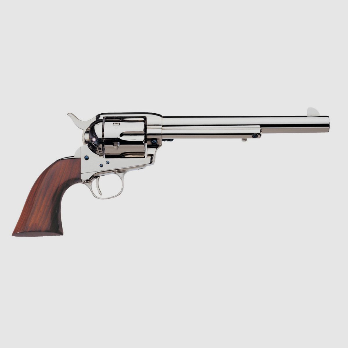 REV UBER 1873 CATTLEMAN .QD .357MAG 5.1/2" NEW MODEL NICKEL STEEL, image 1 of 20