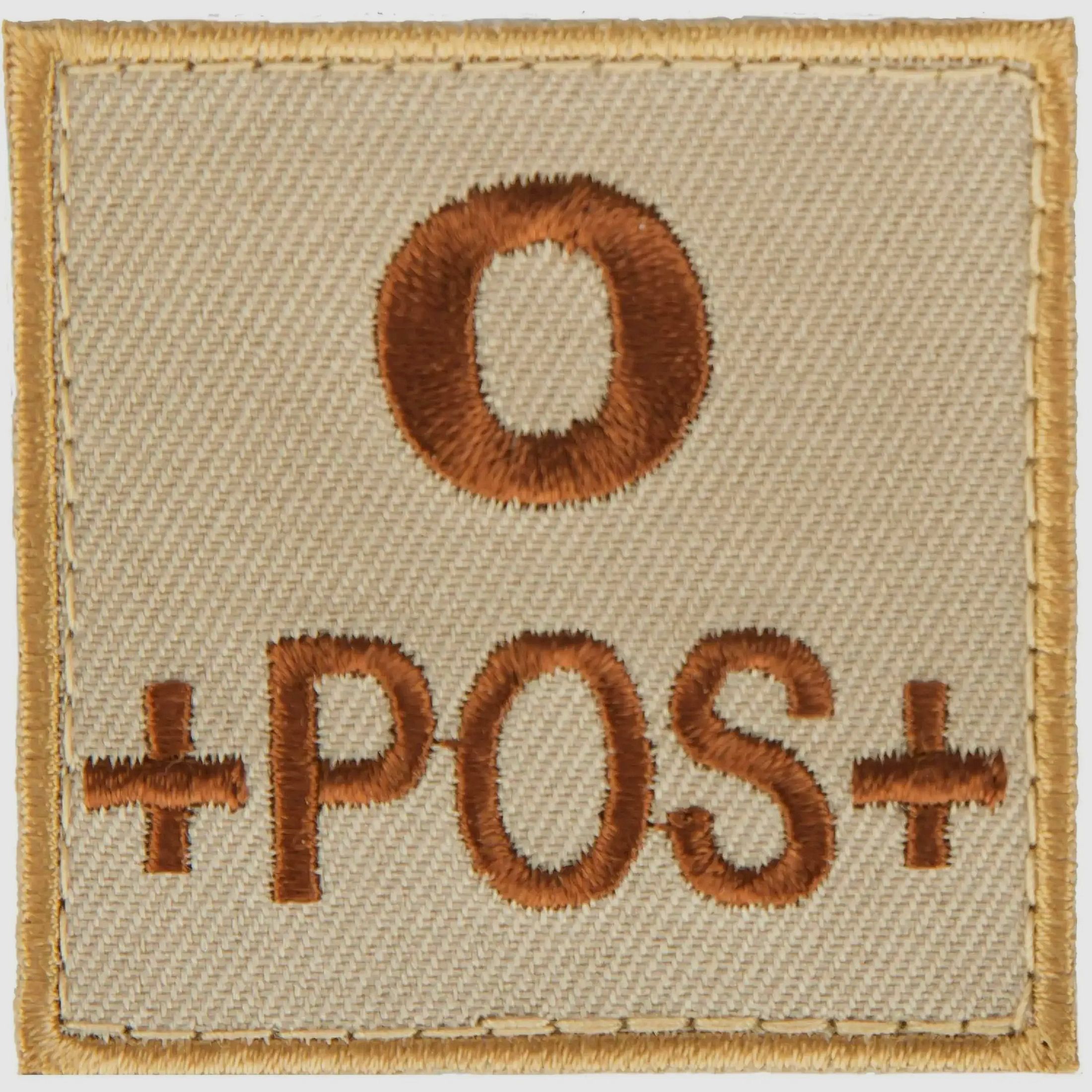 A10 Equipment A10 Equipment Blood Type Patch Blood Type 0 Positive Sand