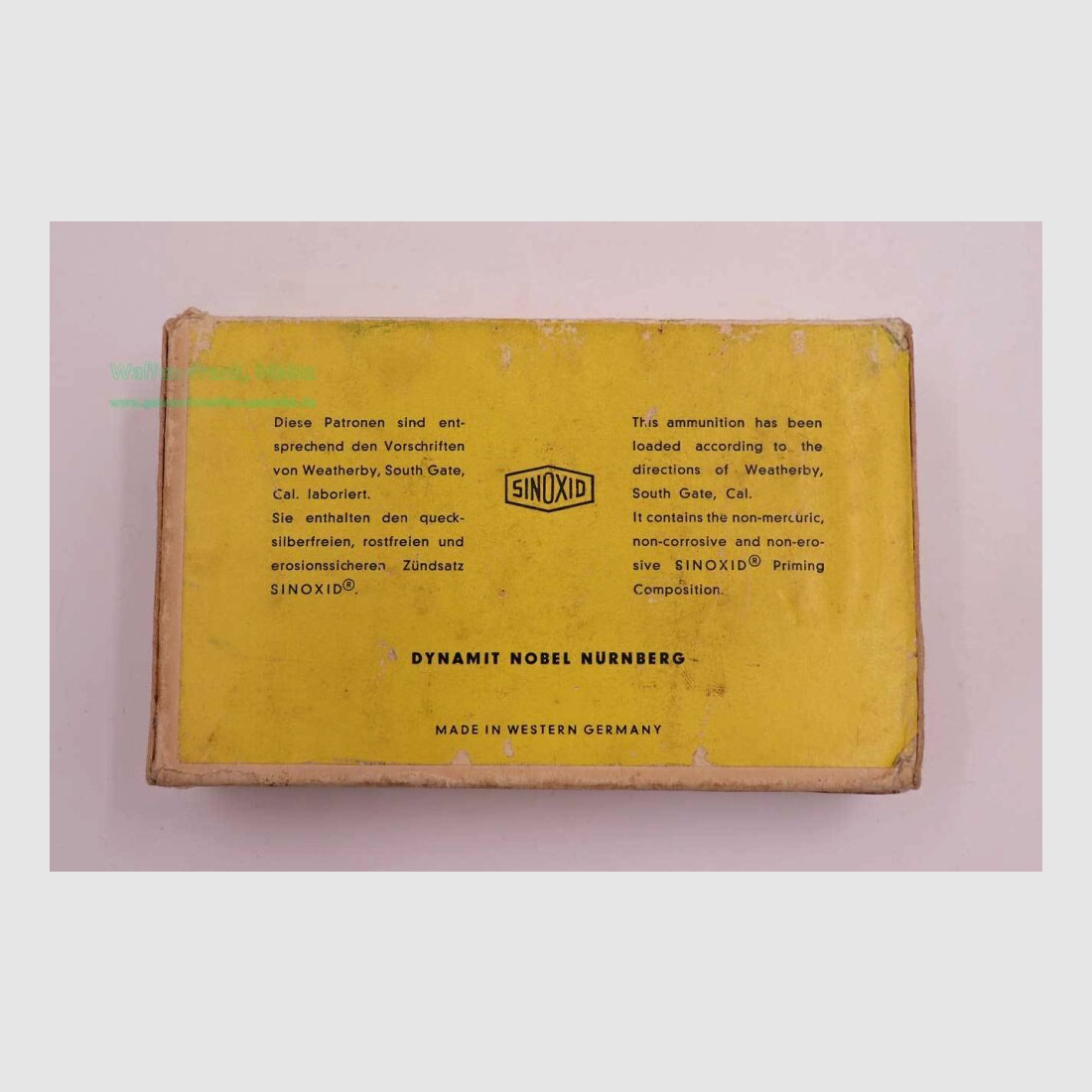 Cartucce per fucile Dynamit Nobel 7mm Weatherby Magnum