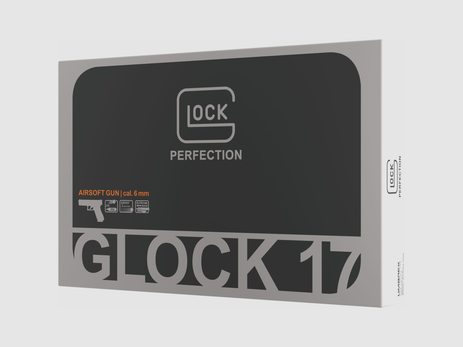 Glock 17 Gen5 - Metal Slide, Co2 GBB - Schwarz - UMAREX