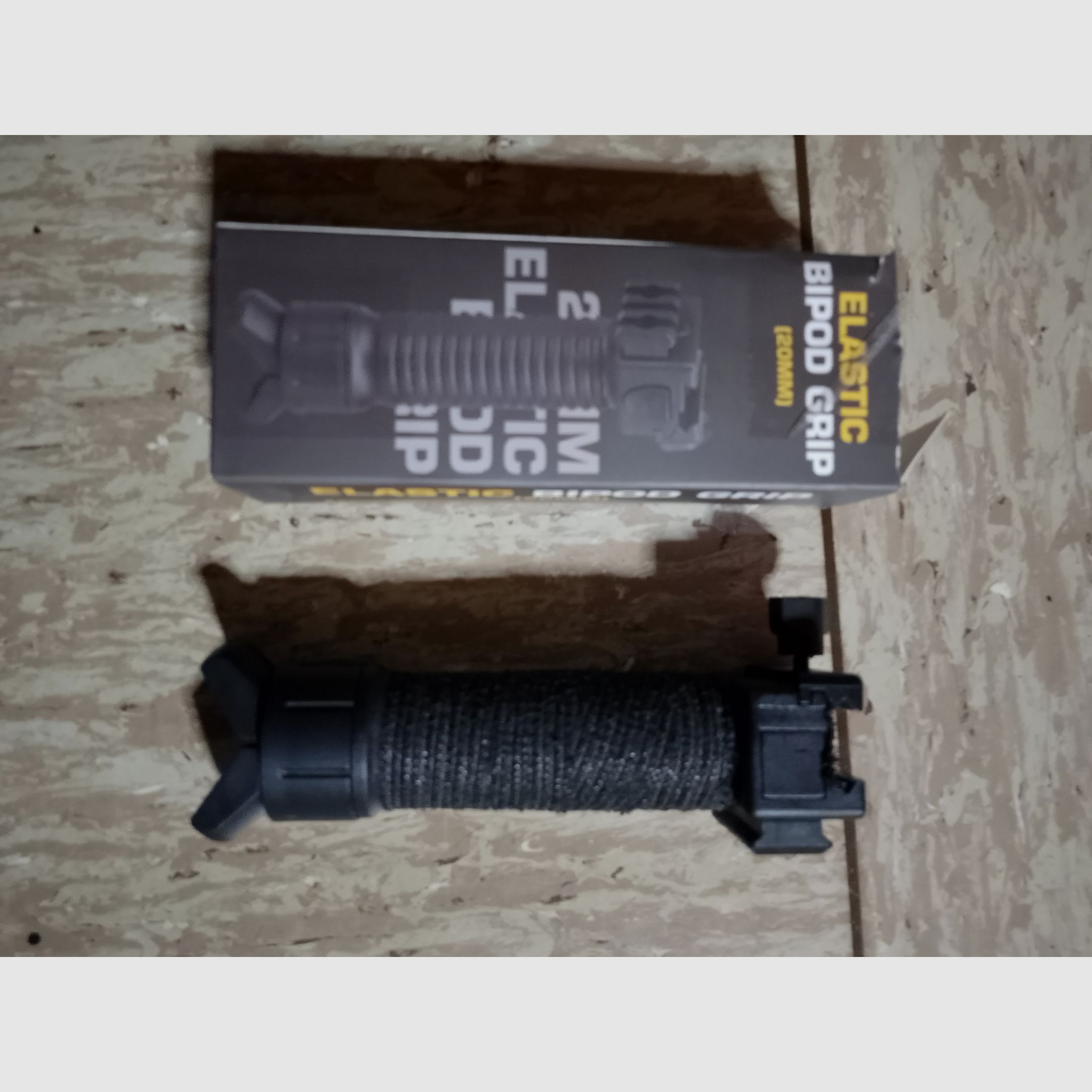 Poignée avant tactique Bipod Griff Zweibein Vordergriff Noir picatinny 20mm