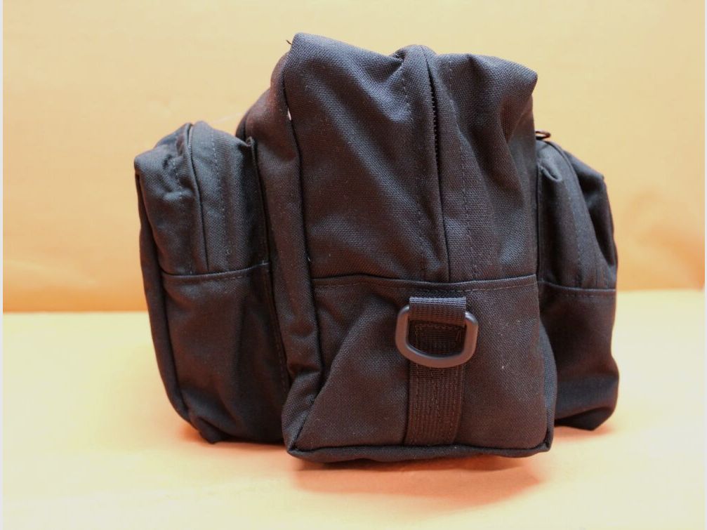 Torba Heckler & Koch H&K Range Cordura® czarna z haftowanym logo HK ok. 36x27x21 cm