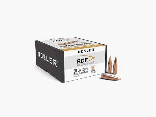 Geschosse Kal. 30-168-HPBT RDF Nosler