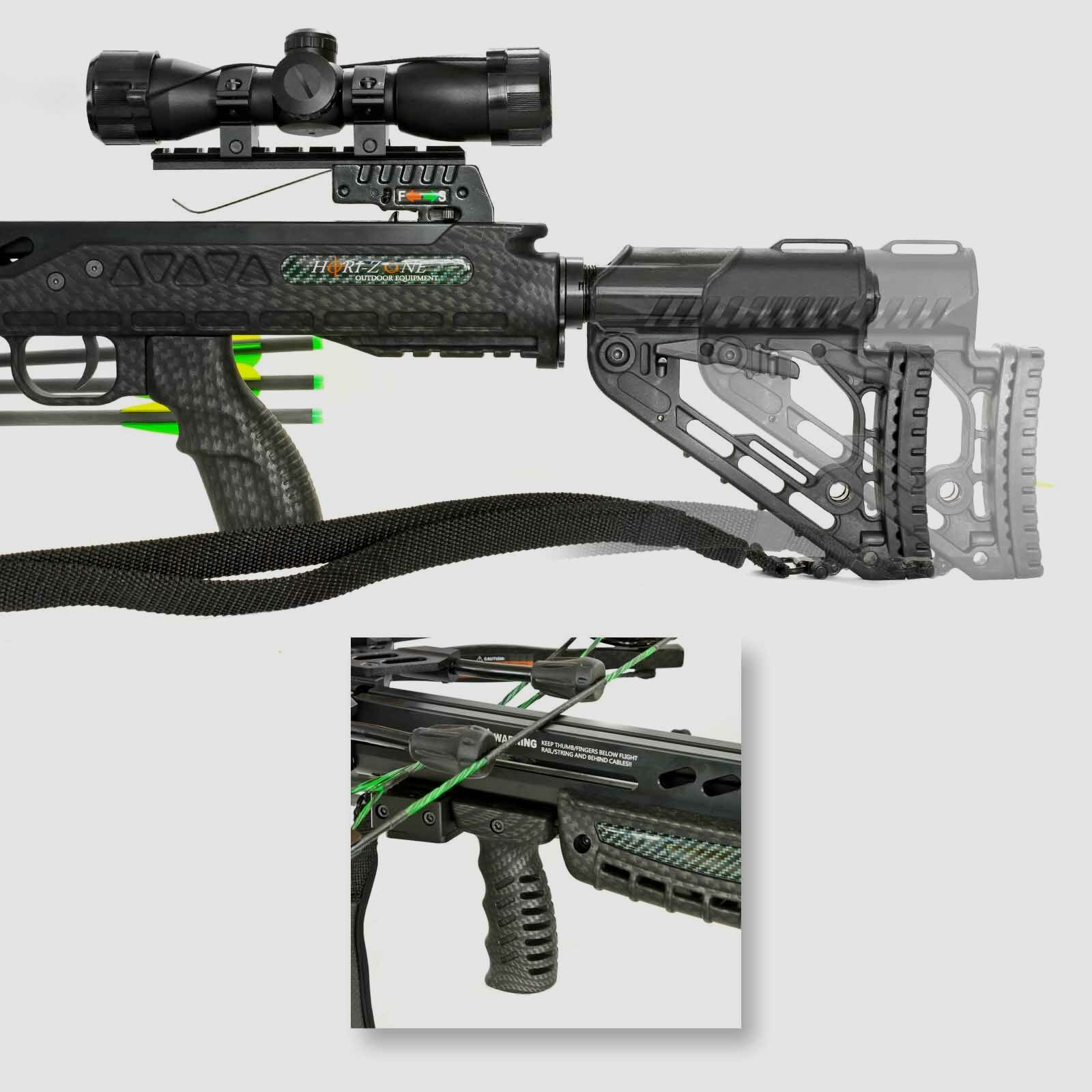 Set Hori-Zone Compoundarmbrust Kornet 390-XT - 185 lbs / 390 fps (P18)