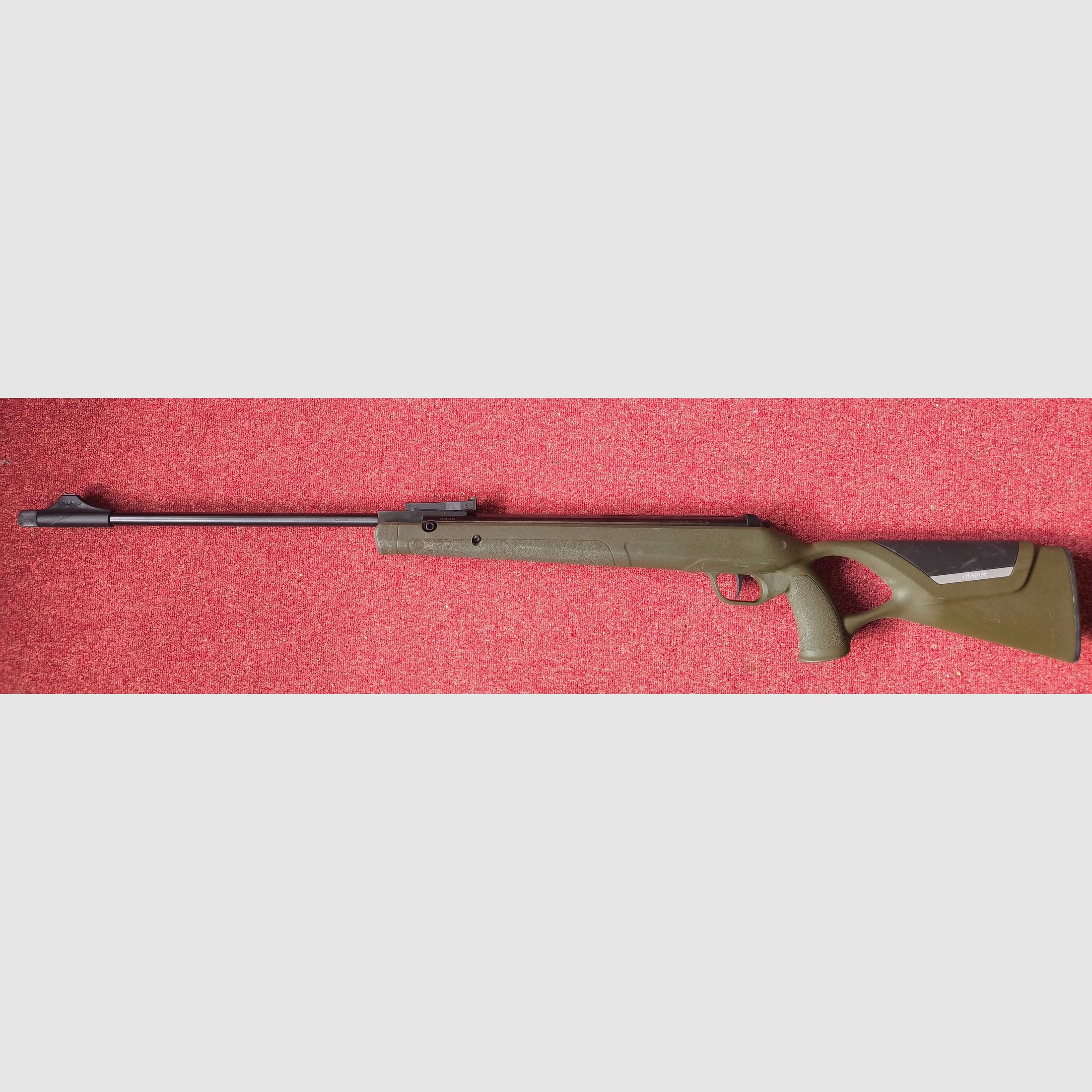 Diana 34 EMS Legion foreign special edition 514 of 999 color OD GREEN, only three Diablos shot for testing, visually and functionally in good condition, caliber 4.5mm