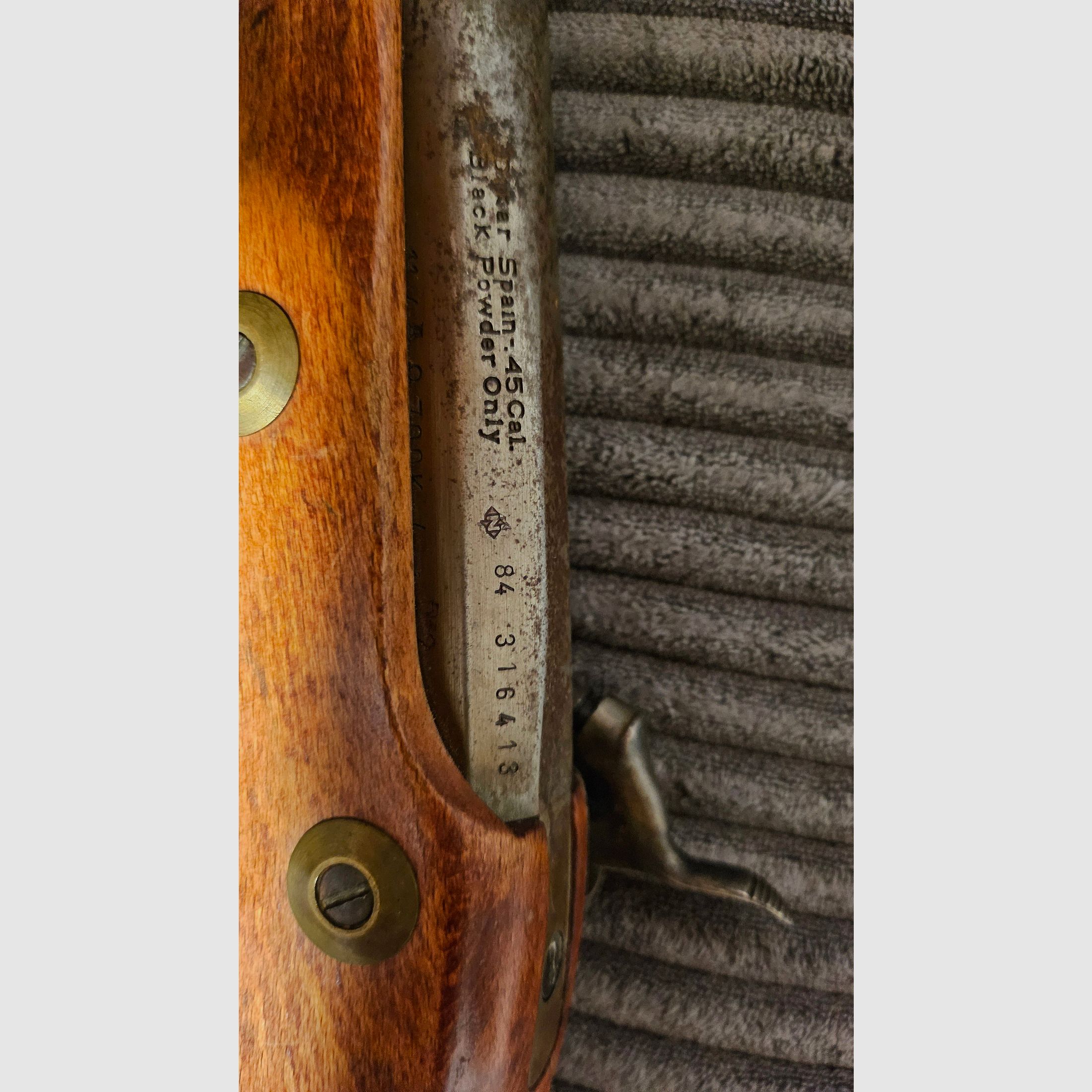 Pistolet kapiszonowy Dikar Hiszpania kaliber 45