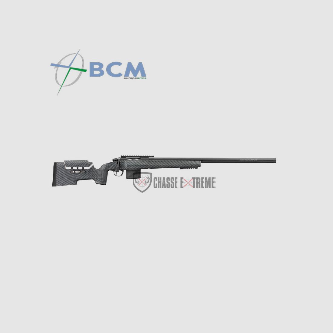 Zestaw BCM Rubis Tactical Carbon z Lufą MRR 71cm Kal. 308 Win + Luneta + Hamulec wylotowy + Dwójnóg + Montaż, zdjęcie 4 z 8