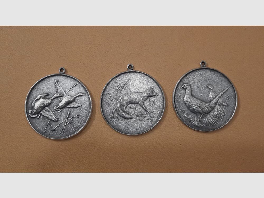 Jagdmedaille Jagdorden verschiedene Motive